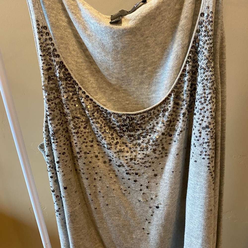 3x Eileen Fisher sequin tank top